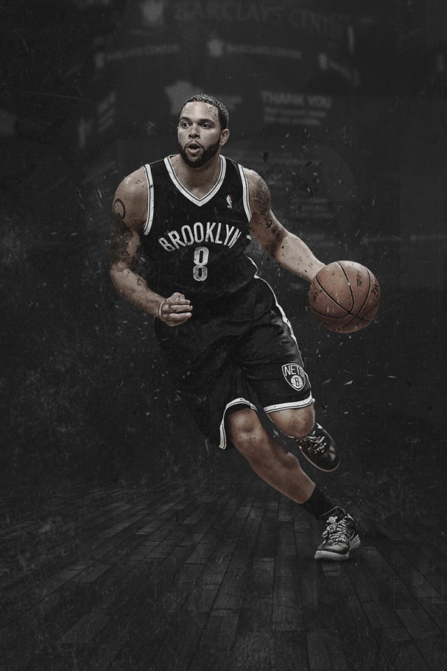 Обои Brooklyn Nets, Deron Williams 640x960