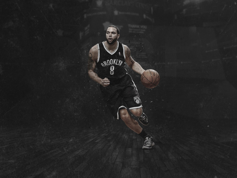 Обои Brooklyn Nets, Deron Williams 800x600