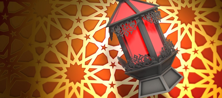 Das Ramadan Lantern Wallpaper 720x320