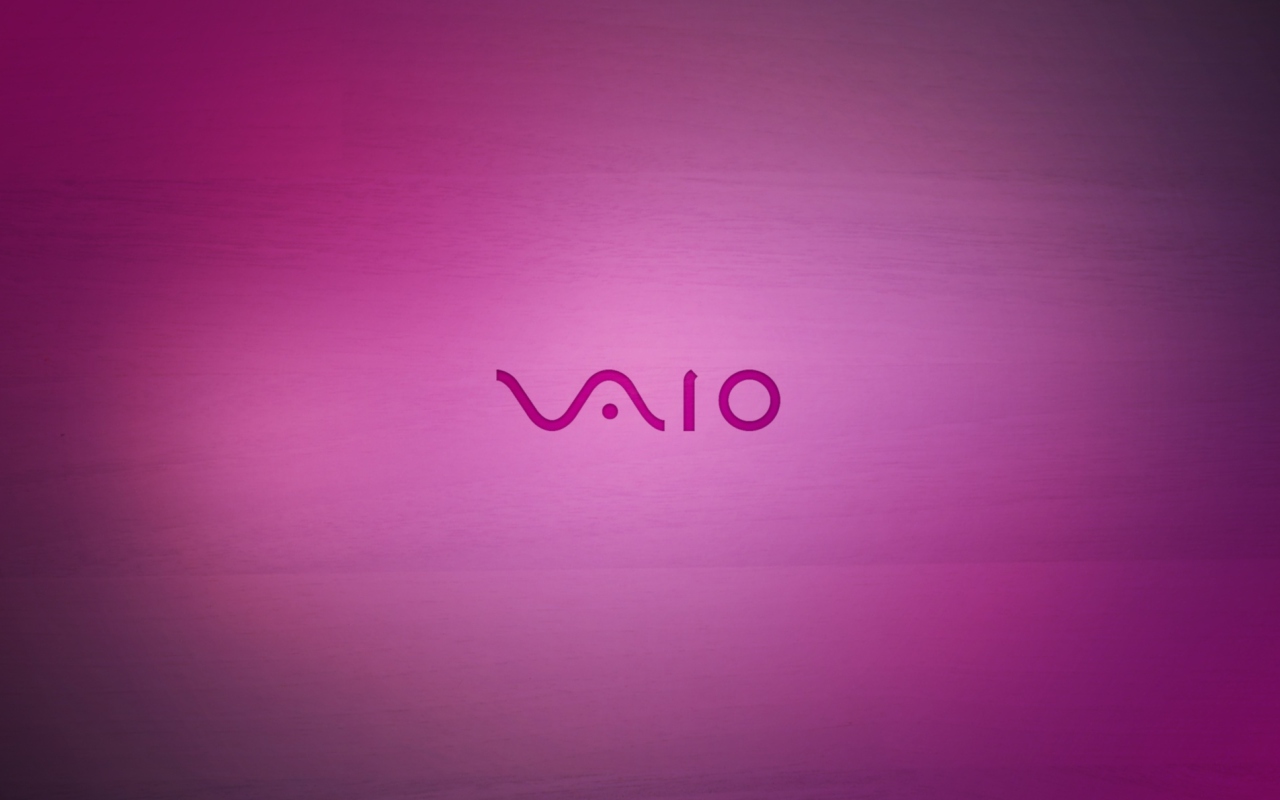 Purple Sony Vaio wallpaper 1280x800