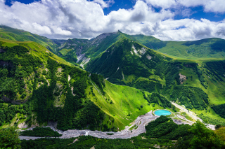 Gudauri Georgia Background for Android, iPhone and iPad