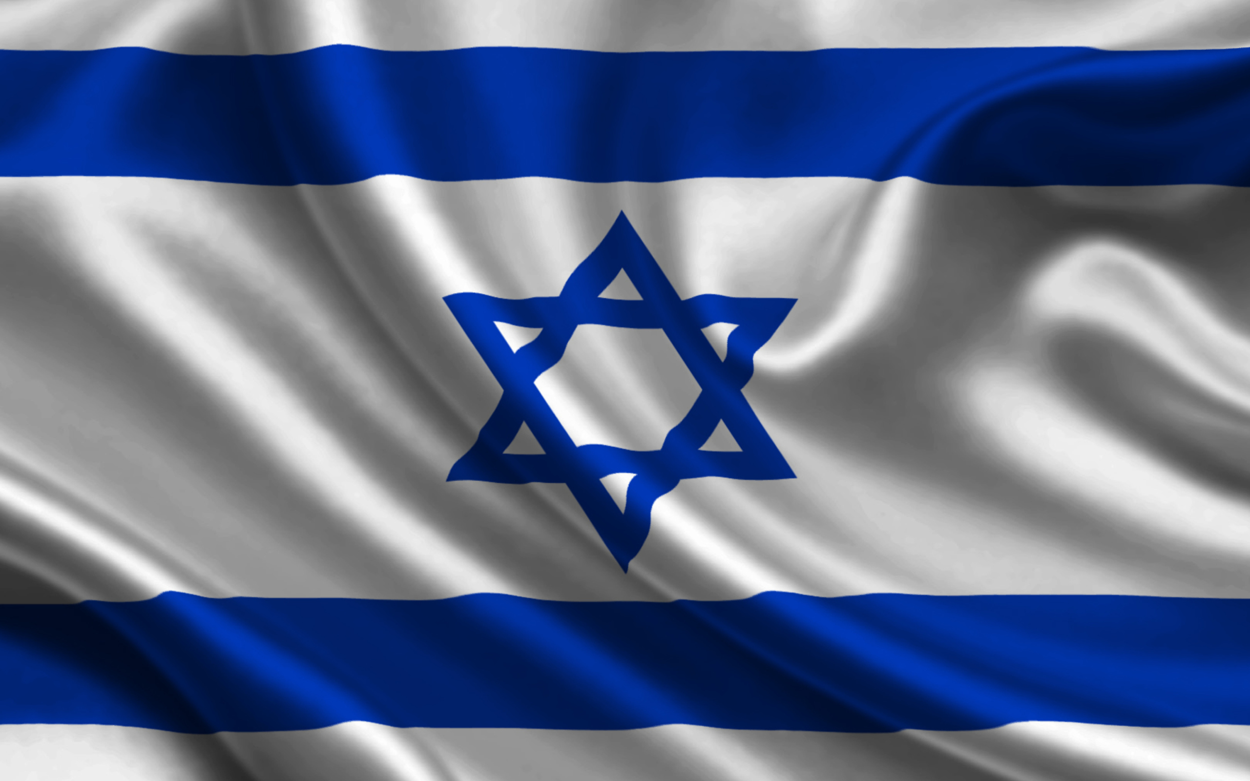 Fondo de pantalla Israel Flag 2560x1600