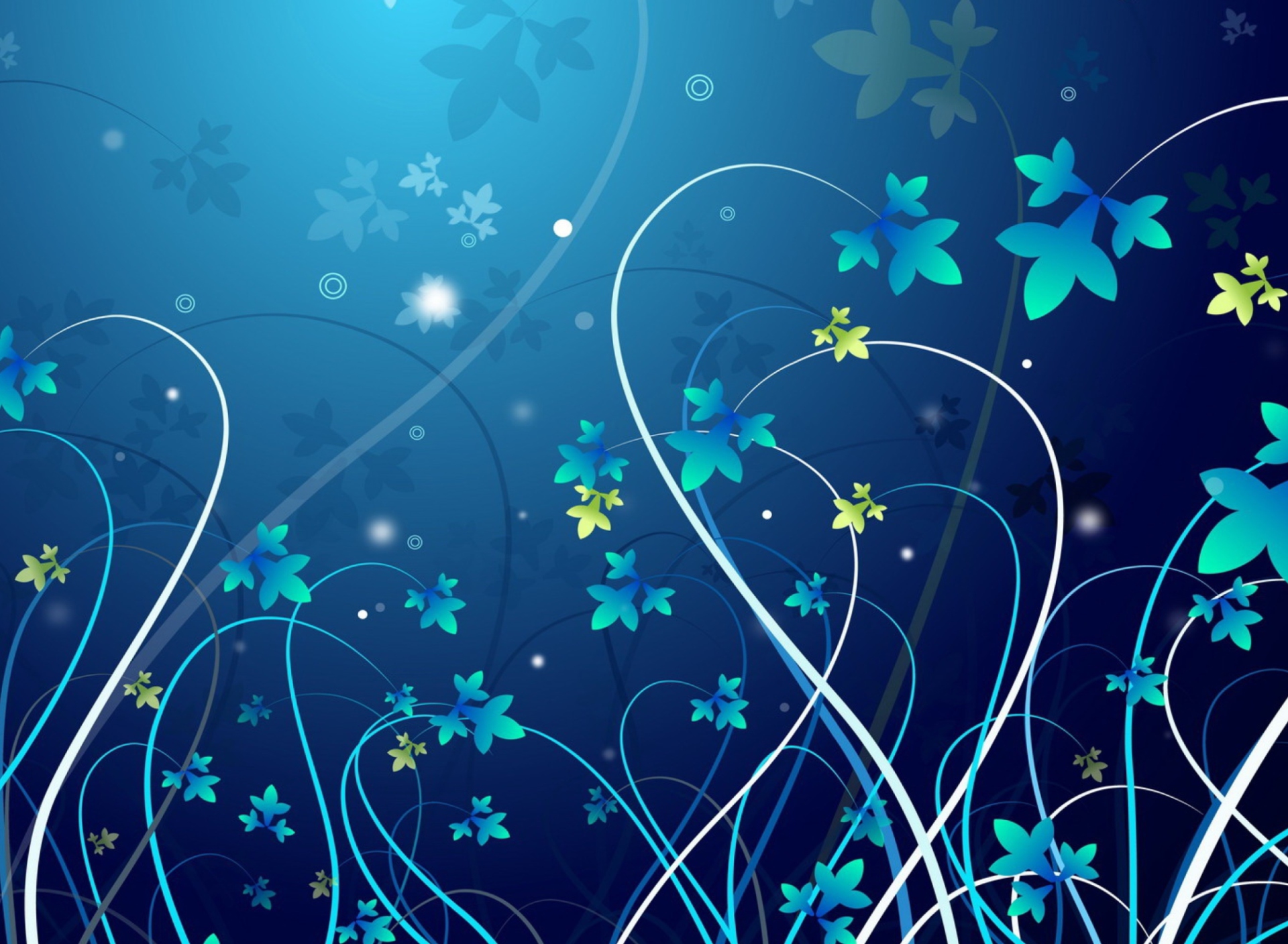 Screenshot №1 pro téma Blue Abstract Background 1920x1408
