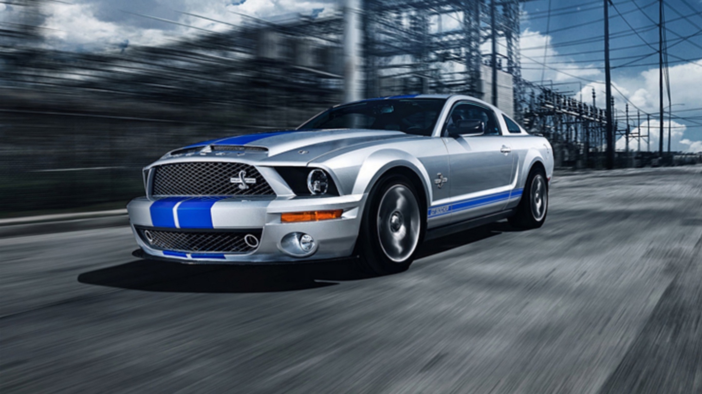 Fondo de pantalla Ford Mustang 1366x768