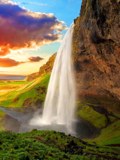 Fondo de pantalla Iceland 240x320