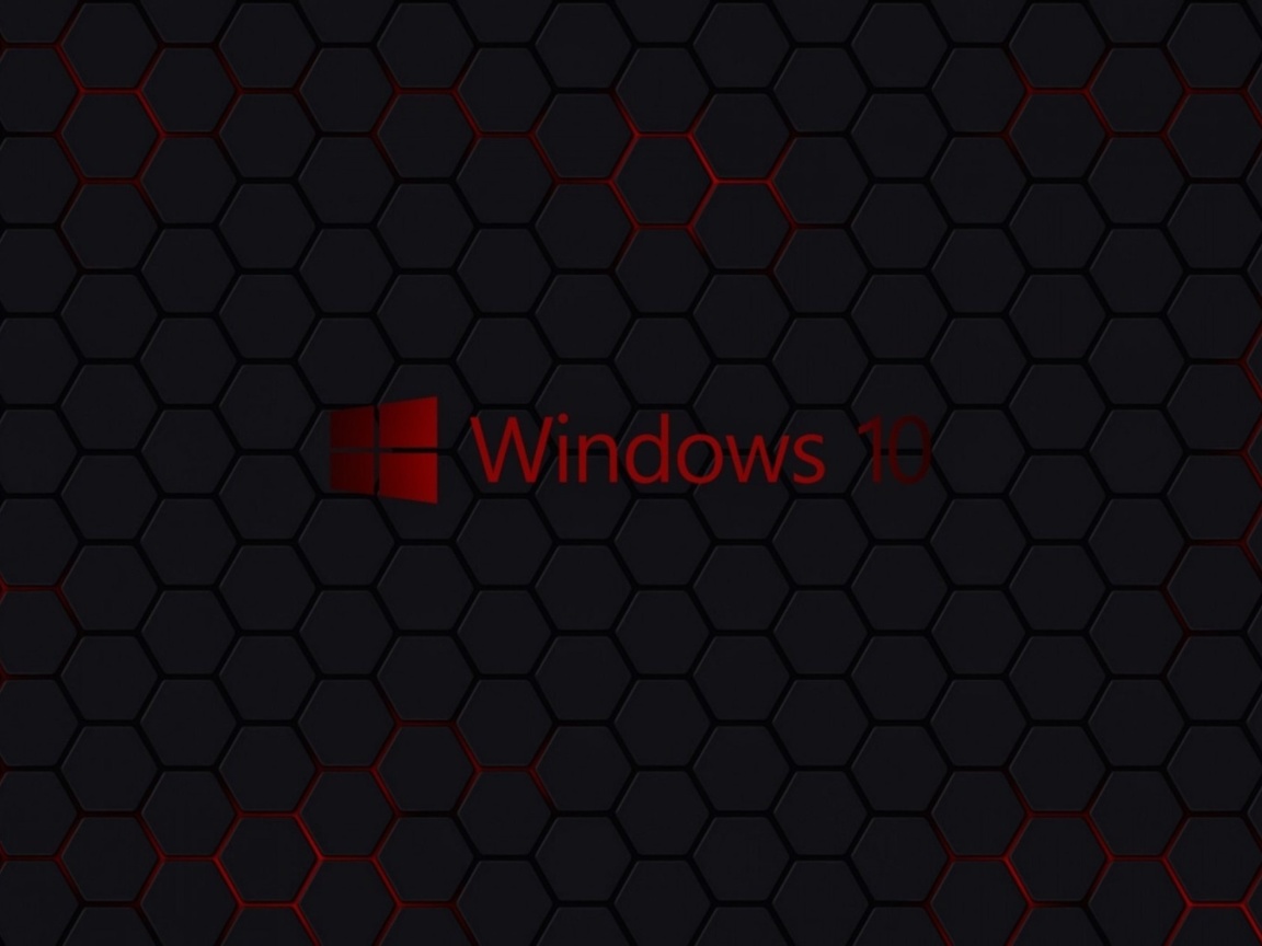 Обои Windows 10 Dark Wallpaper 1152x864