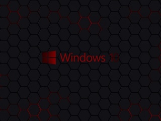 Обои Windows 10 Dark Wallpaper 320x240