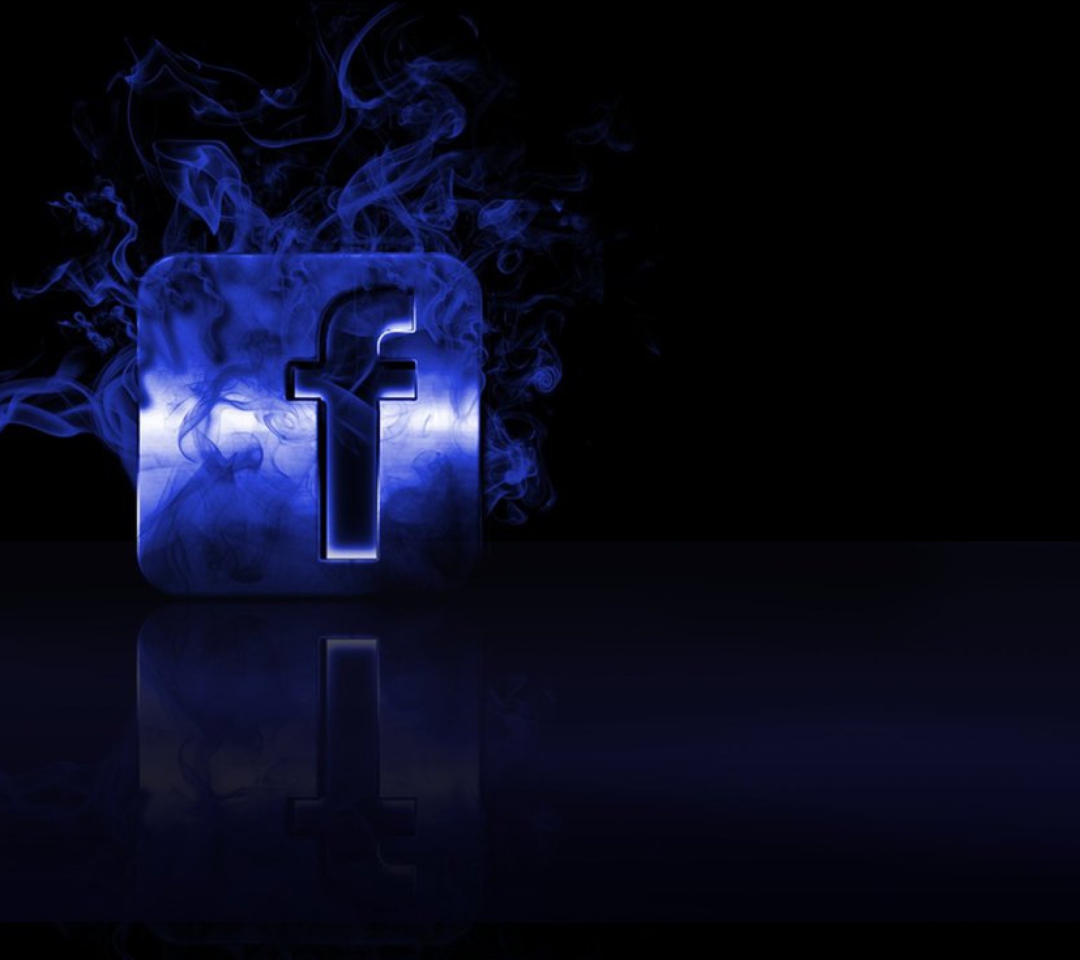 Обои Facebook Dark Background 1080x960