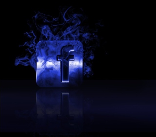 Facebook Dark Background - Obrázkek zdarma pro iPad mini 2