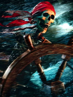 Screenshot №1 pro téma Pirates Of The Caribbean 240x320