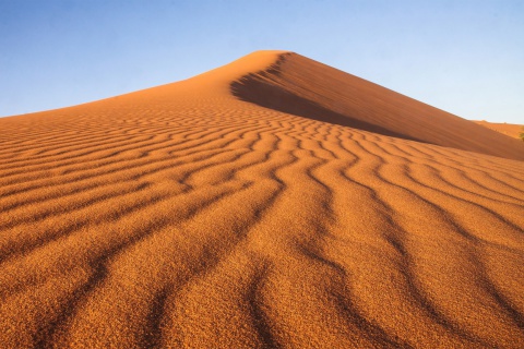Fondo de pantalla Dune in desert 480x320