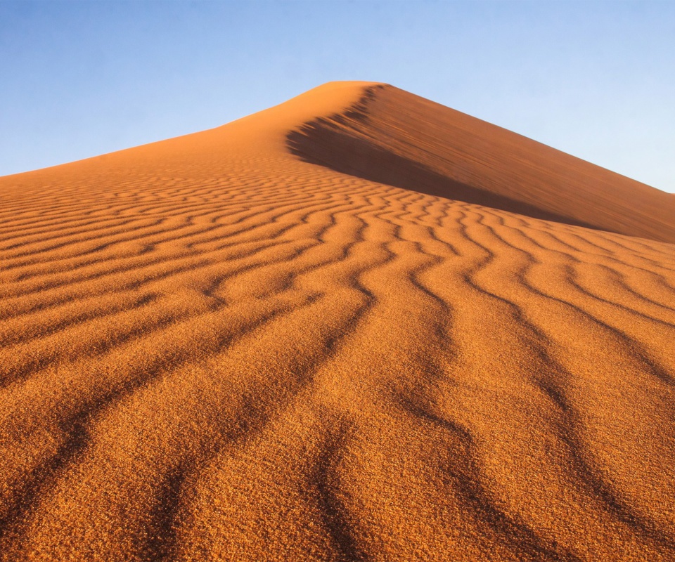 Fondo de pantalla Dune in desert 960x800