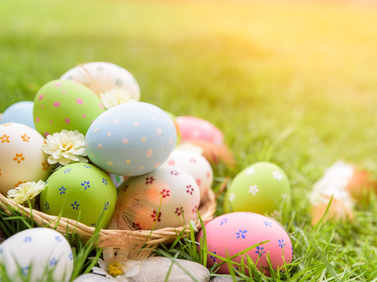 Fondo de pantalla Happy Easter 2020 1280x960