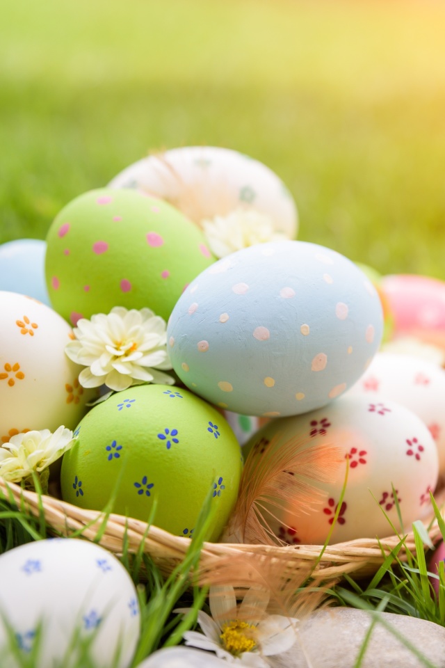 Обои Happy Easter 2020 640x960