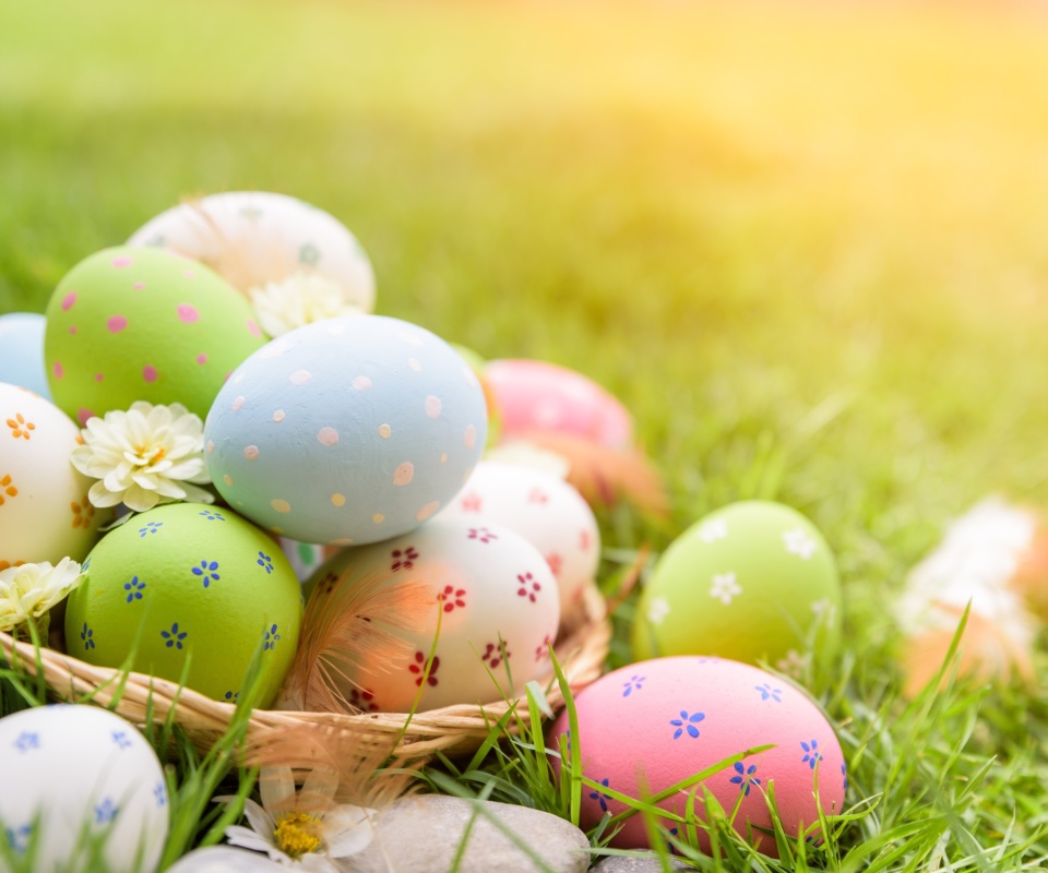 Happy Easter 2020 wallpaper 960x800