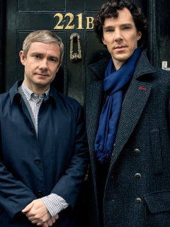 Screenshot №1 pro téma Sherlock Season 3 BBC One 240x320