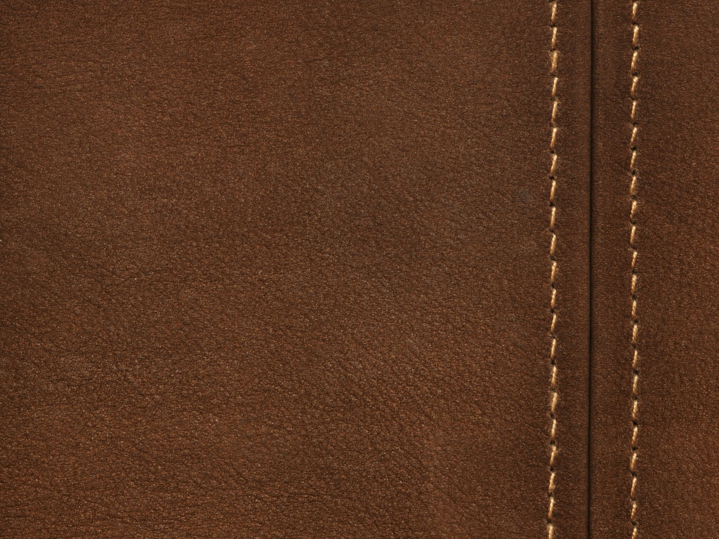 Fondo de pantalla Brown Leather with Seam 1024x768