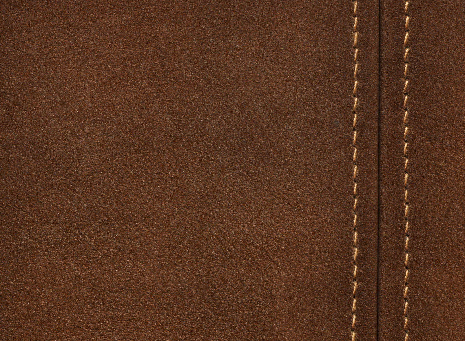 Fondo de pantalla Brown Leather with Seam 1920x1408