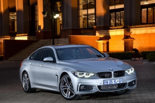 BMW 420d Gran Coupe F36 Background for Android, iPhone and iPad
