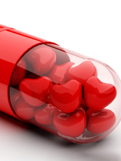 Sfondi Juicy Heart Pills 240x320