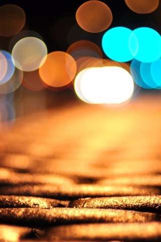 Stunning Bokeh wallpaper 320x480