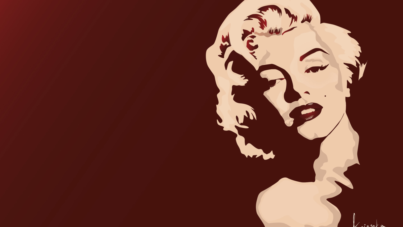 Screenshot №1 pro téma Marilyn Monroe 1600x900