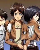 Screenshot №1 pro téma Shingeki no Kyojin - Attack of the Giants 128x160