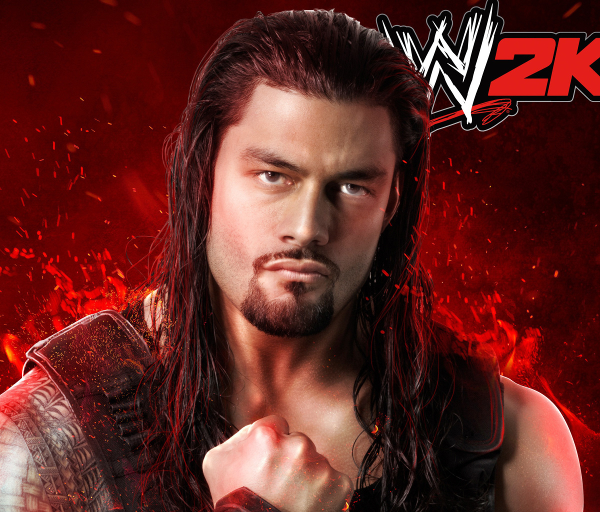 Das WWE 2K15 Roman Reigns Wallpaper 1200x1024