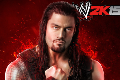 Screenshot №1 pro téma WWE 2K15 Roman Reigns 480x320