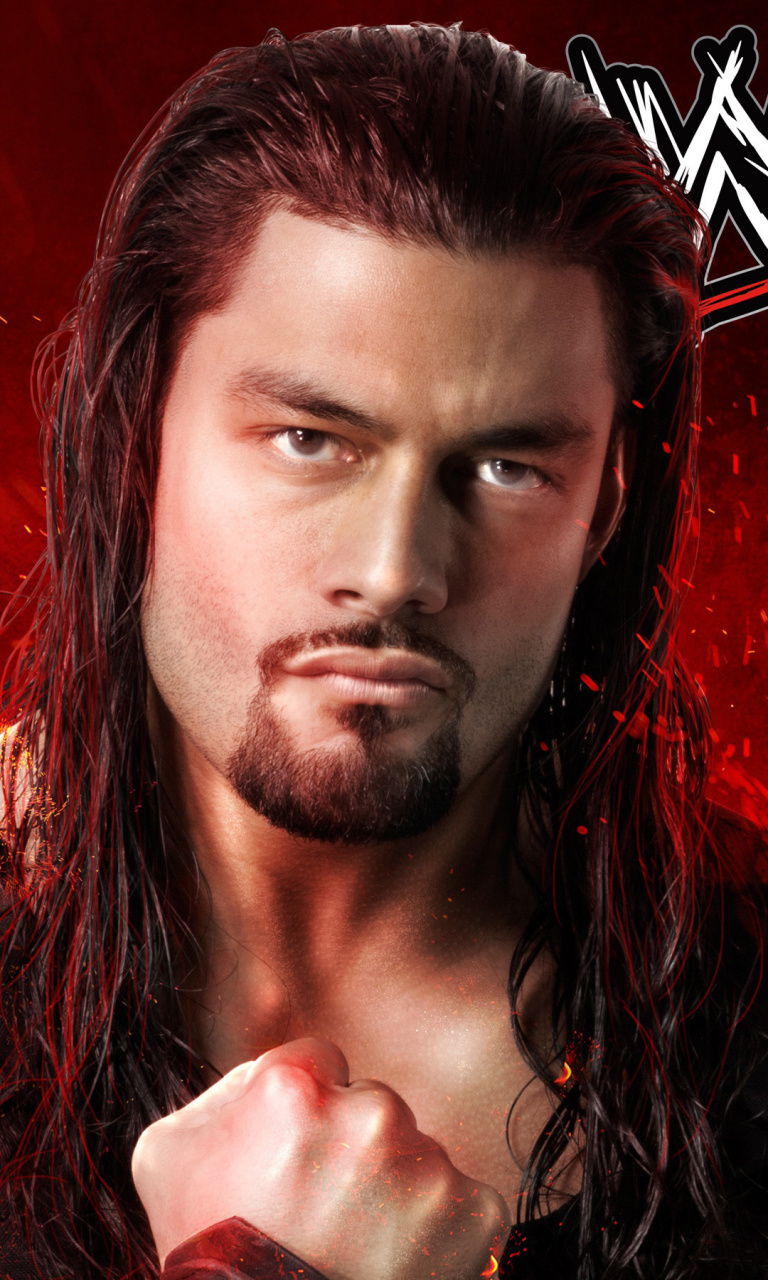 WWE 2K15 Roman Reigns wallpaper 768x1280