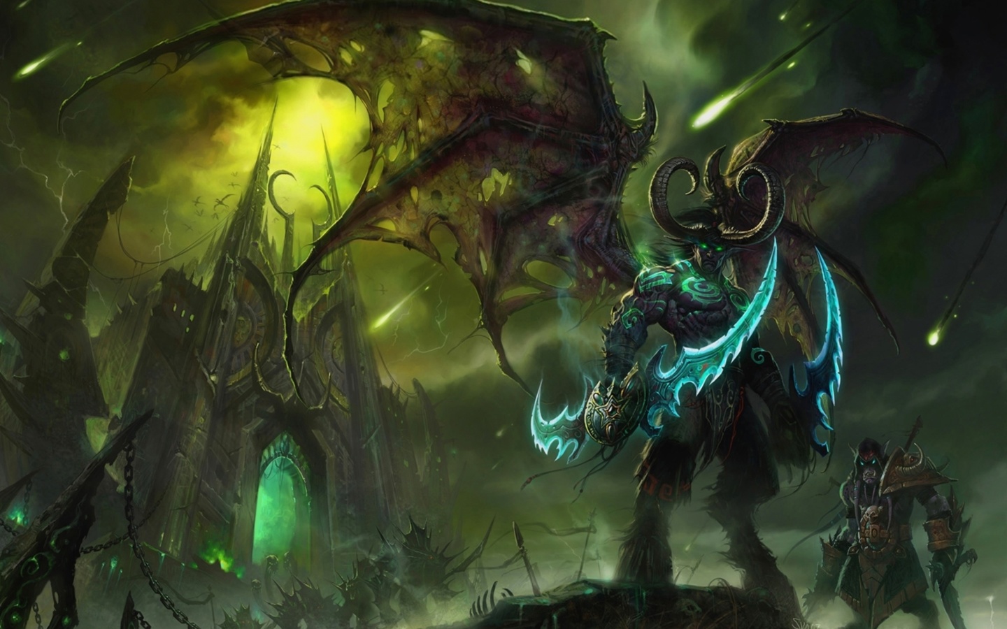 Screenshot №1 pro téma Lord of Outland Warcraft III 1440x900