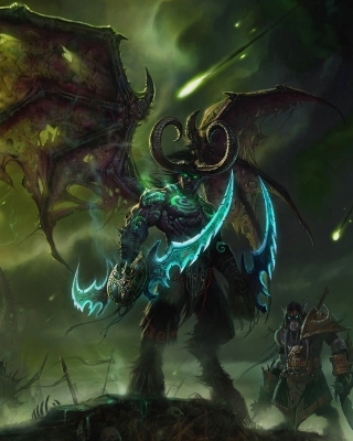 Lord of Outland Warcraft III - Fondos de pantalla gratis para 132x176
