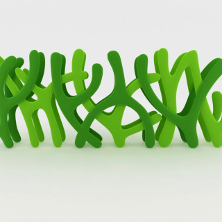 Best Green Abstract Theme - Obrázkek zdarma pro iPad mini