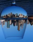 Screenshot №1 pro téma Sydney Australia In Wine Glass 128x160