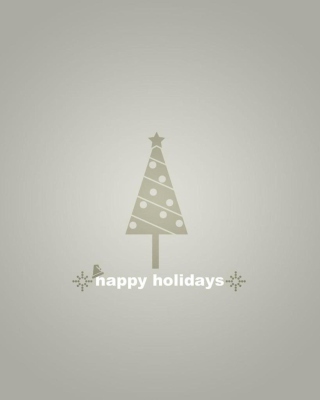 Happy Holidays - Obrázkek zdarma pro iPhone 4S