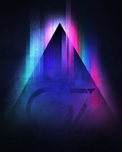 Screenshot №1 pro téma Colorful Triangle Vector 176x220
