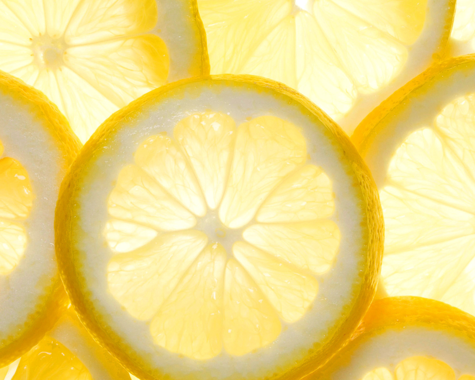 Das Lemon Slice Wallpaper 1600x1280