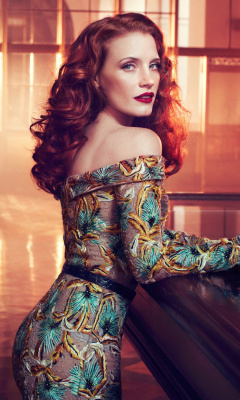 Das Jessica Chastain Wallpaper 240x400