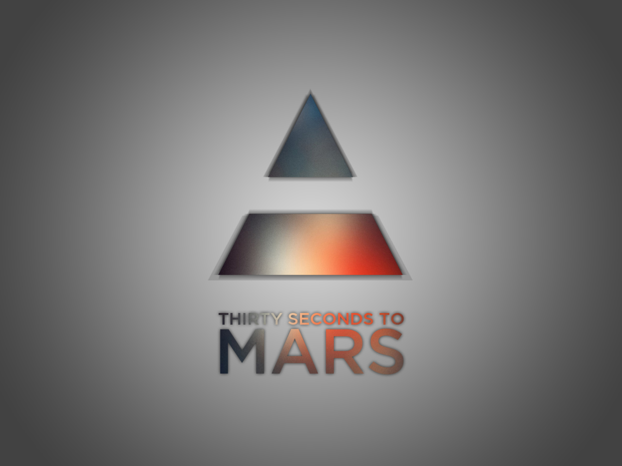 Fondo de pantalla Thirty Seconds To Mars Logo 1280x960