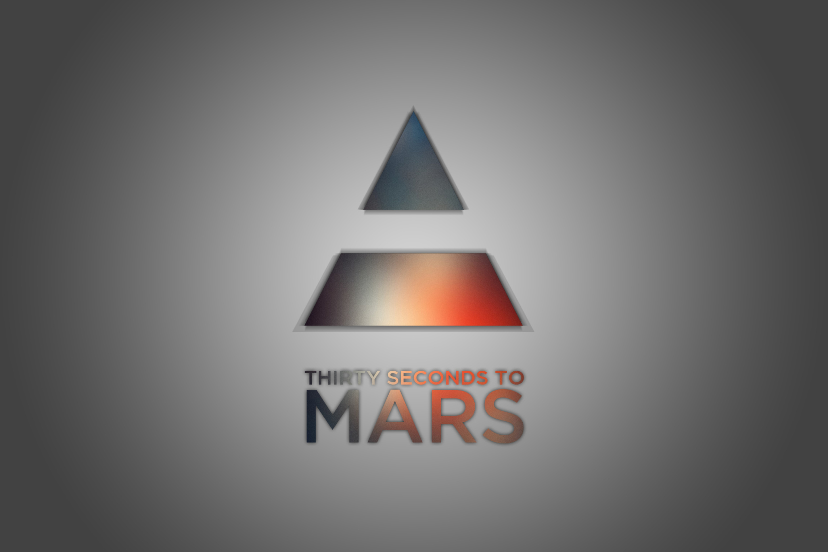 Screenshot №1 pro téma Thirty Seconds To Mars Logo 2880x1920