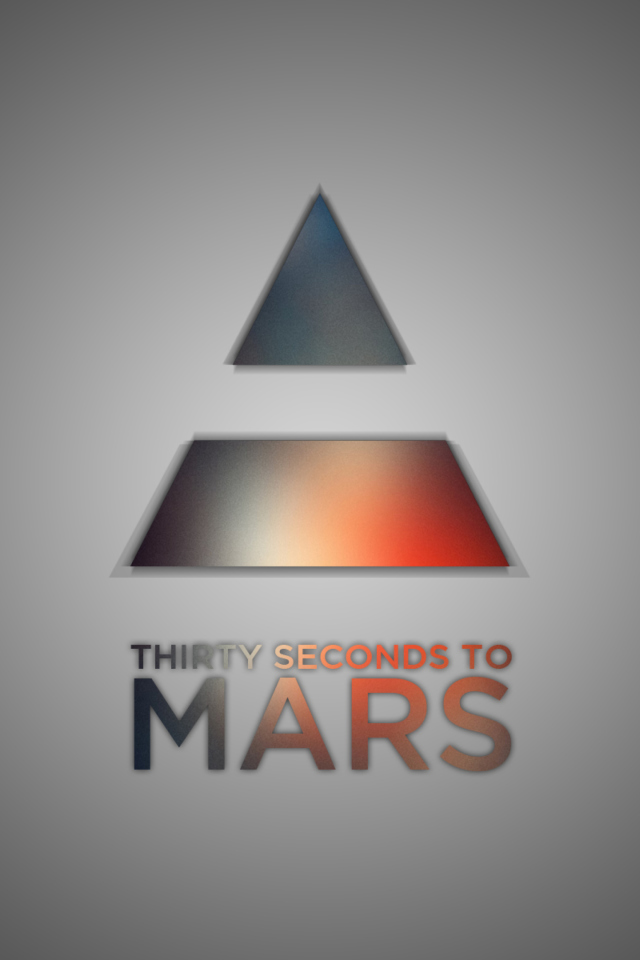 Screenshot №1 pro téma Thirty Seconds To Mars Logo 640x960