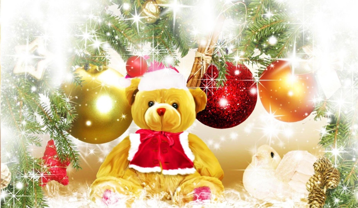 Teddy Bear's Christmas wallpaper