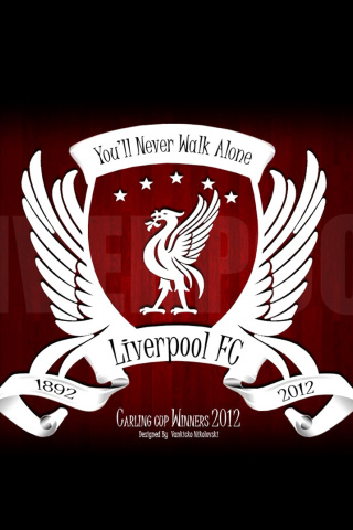 Screenshot №1 pro téma Liverpool FC 320x480
