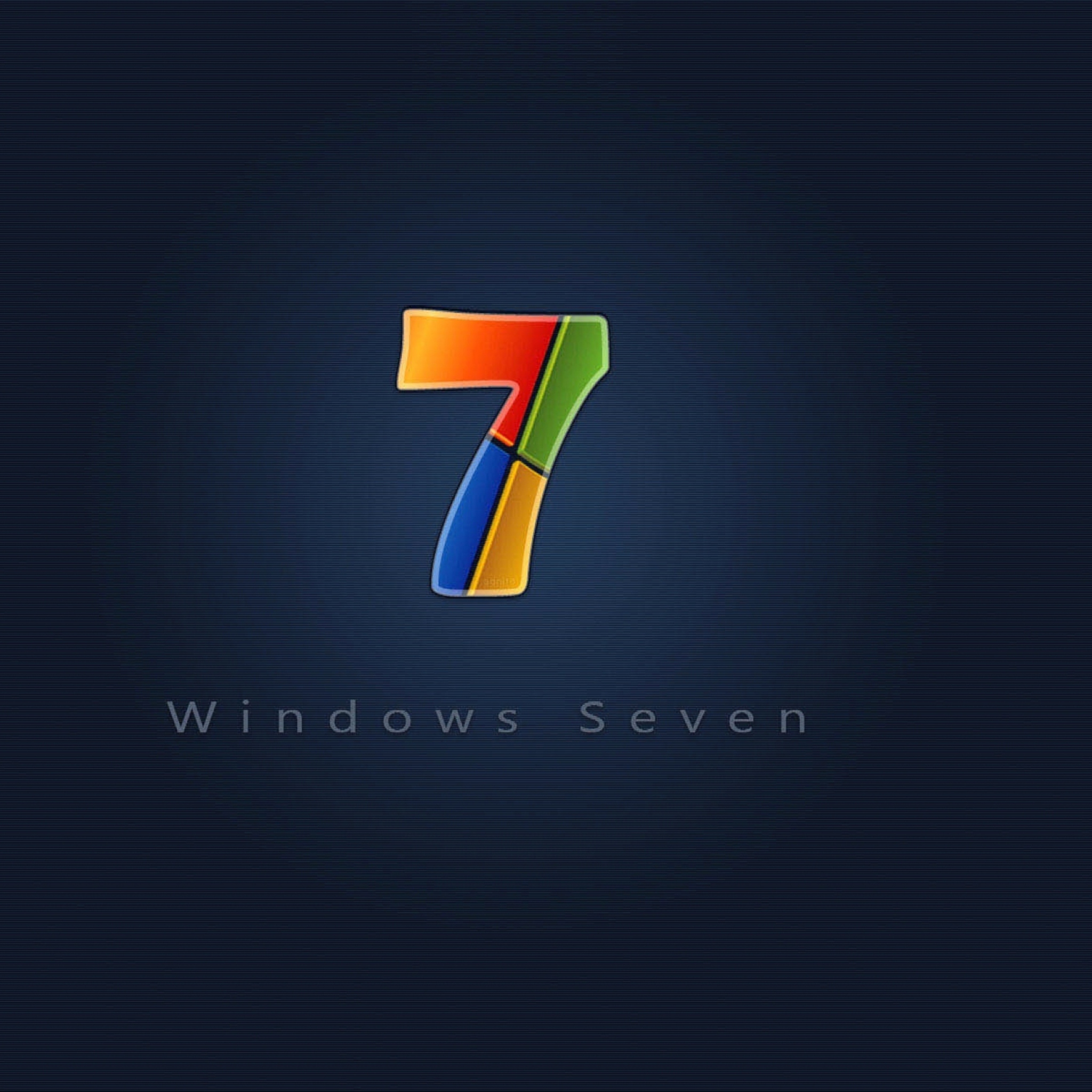 Das Windows 7 Wallpaper 2048x2048