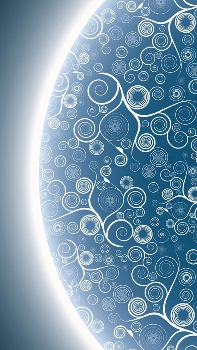 Screenshot №1 pro téma Abstract Blue Circles 640x1136