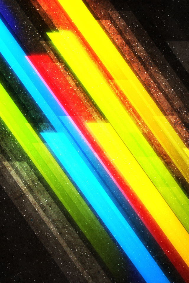 Color Lines wallpaper 640x960