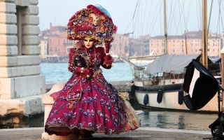 Venice Carnival - Obrázkek zdarma pro LG Optimus L9 P760