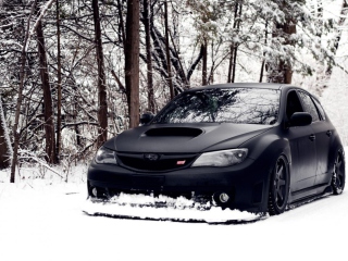 Subaru In Winter screenshot #1 320x240