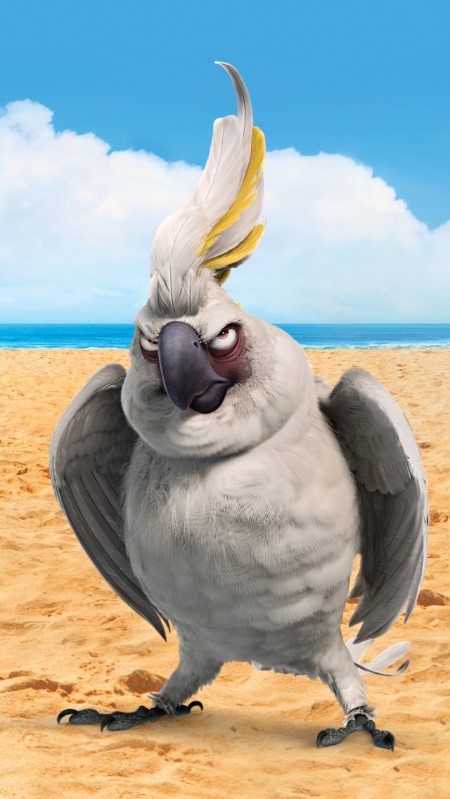 Das Nigel Parrot From Rio Wallpaper 640x1136