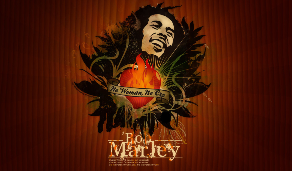Bob Marley wallpaper 1024x600